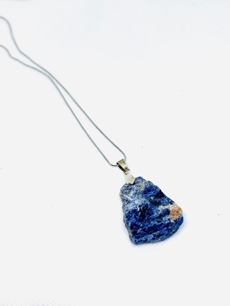 Náhrdelník - surový lapis lazuli